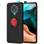 Чехол Auto Focus C-KU 360 Rotating Ring для Xiaomi Redmi K30 Pro черно-золотой