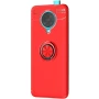 Чехол Auto Focus C-KU 360 Rotating Ring для Xiaomi Redmi K30 Pro черно-золотой