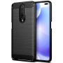 Чехол-накладка Carbon для Xiaomi Redmi K30 черный