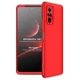 Чохол накладка GKK 360 для Xiaomi Redmi Note 10 Pro чорно-червоний