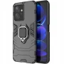 Чехол накладка Ricco Black Panther Armor для Xiaomi Redmi Note 12 4G черный