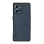 Шкіряний чохол - накладка Fanoya для Xiaomi Redmi Note 12 4G коричневий