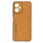 Шкіряний чохол - накладка Fanoya для Xiaomi Redmi Note 12 (China) чорний