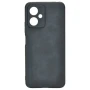 Шкіряний чохол - накладка Fanoya для Xiaomi Redmi Note 12 (China) чорний