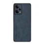 Шкіряний чохол - накладка Fanoya для Xiaomi Redmi Note 12 Pro 5G коричневий