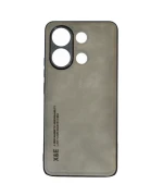 Кожаный чехол - накладка X&E для Xiaomi Redmi Note 13 4G с металлической вставкой