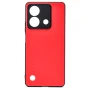 Кожаный чехол - накладка CODE Tactile Experience для Xiaomi Redmi Note 13 5G красный