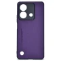 Кожаный чехол - накладка CODE Tactile Experience для Xiaomi Redmi Note 13 5G красный