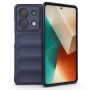 Чехол - накладка Ricco Phantom Shield для Xiaomi Redmi Note 13 5G с защитой при падении тёмно-синий