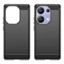  Чехол - накладка Polished Carbon для Xiaomi Redmi Note 13 Pro 4G / Poco M6 Pro 4G синий