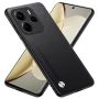 Кожаный чехол - накладка CODE Tactile Experience для Xiaomi Redmi Note 14 4G зеленый