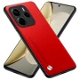 Кожаный чехол - накладка CODE Tactile Experience для Xiaomi Redmi Note 14 4G зеленый
