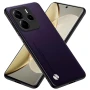 Кожаный чехол - накладка CODE Tactile Experience для Xiaomi Redmi Note 14 4G зеленый
