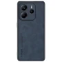 Кожаный чехол - накладка Fanoya для Xiaomi Redmi Note 14 4G коричневый