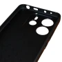 Кожаный чехол - накладка Fanoya для Xiaomi Redmi Note 14 4G коричневый