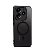 Матовый чехол - накладка Magsafe TPU+PC для Xiaomi Redmi Note 14 5G