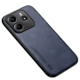Шкіряний чохол - накладка X&E для Xiaomi Redmi Note 14 5G з металевою вставкою зелений