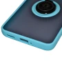 Чохол - накладка TPU Color Matte Ring для Xiaomi Redmi Note 14 Pro+ 5G чорний