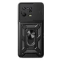 Чехол накладка Ricco Camera Sliding для Xiaomi 13 Pro красный