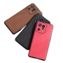 Чохол накладка New Textile Leather Cаse для Xiaomi 13 червоний