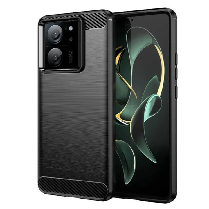 Чохол накладка Polished Carbon для Xiaomi 13T / 13T Pro