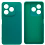 Матовый чехол накладка Silicone Matted для ZTE Axon 60 синий