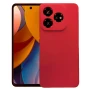 Матовый чехол накладка Silicone Matted для ZTE Axon 60 синий