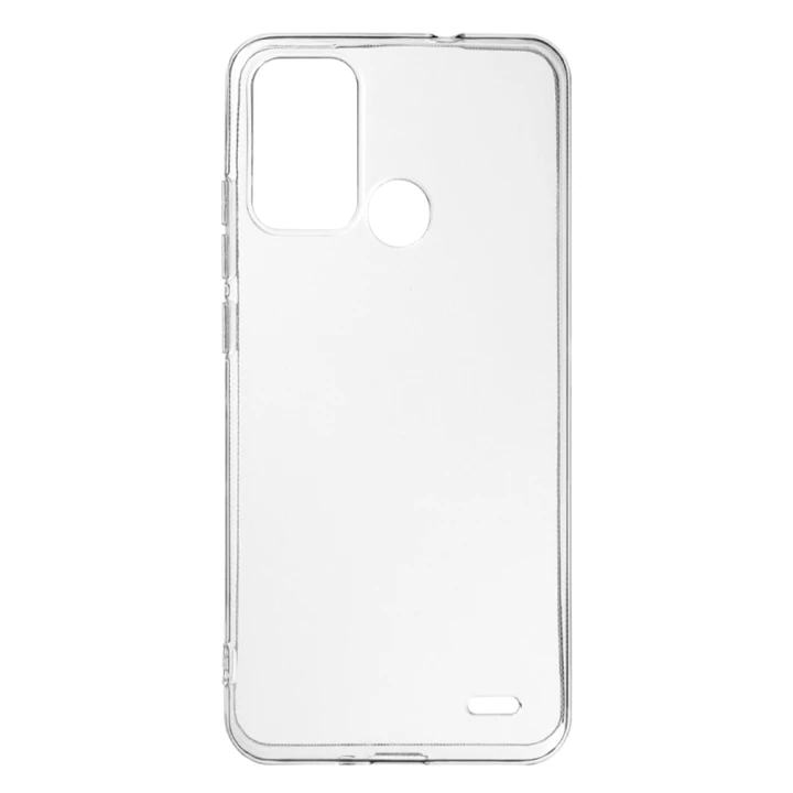 Прозрачный силиконовый чехол Slim Premium для ZTE Blade A52, Transparent
