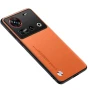Кожаный чехол - накладка CODE Tactile Experience для ZTE nubia Z70 Ultra красный
