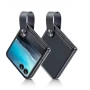 Чохол Leather Flip Case для Motorola Razr 50 Ultra ліловий