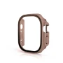 Чехол с защитным стеклом Protective Cover with Glass для Apple Watch 49mm малиновый
