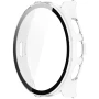 Чехол с защитным стеклом Protective Cover with Glass для Garmin Venu 3S синий