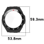 Чохол із захисним склом Protective Cover with Glass для Huawei Watch Ultimate