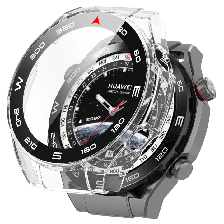 Чохол із захисним склом Protective Cover with Glass для Huawei Watch Ultimate