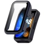 Чехол с защитным стеклом Protective Cover with Glass для Huawei Band 8 / Band 9 чёрный