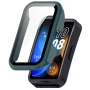 Чехол с защитным стеклом Protective Cover with Glass для Huawei Band 8 / Band 9 чёрный