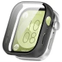 Чехол с защитным стеклом Protective Cover with Glass для Huawei Watch Fit 3​ тёмно-зелёный