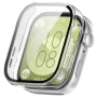 Чехол с защитным стеклом Protective Cover with Glass для Huawei Watch Fit 3​ тёмно-зелёный