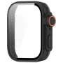 Чехол с защитным стеклом Protective Cover with Glass для Huawei Watch Fit 3​​ с кнопками чёрный