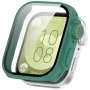 Чехол с защитным стеклом Protective Cover with Glass для Huawei Watch Fit 3​​ с кнопками чёрный