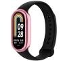 Силиконовый чехол для Xiaomi Mi Band 8 с защитой на экран синий