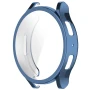 Силиконовый чехол для Samsung Galaxy Watch 6 44mm с защитой на экран синий