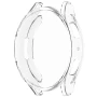 Силиконовый чехол для Samsung Galaxy Watch 6 44mm с защитой на экран синий