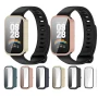 Чохол із захисним склом Protective Cover with Glass для Xiaomi Smart Band 9 Active чорний