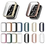 Чехол с защитным стеклом Protective Cover with Glass для Xiaomi Mi Band 8 Pro чёрный