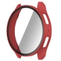 Чохол із захисним склом Protective Cover with Glass для Samsung Galaxy Watch 7 44mm червоний