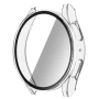 Чохол із захисним склом Protective Cover with Glass для Samsung Galaxy Watch 7 44mm червоний