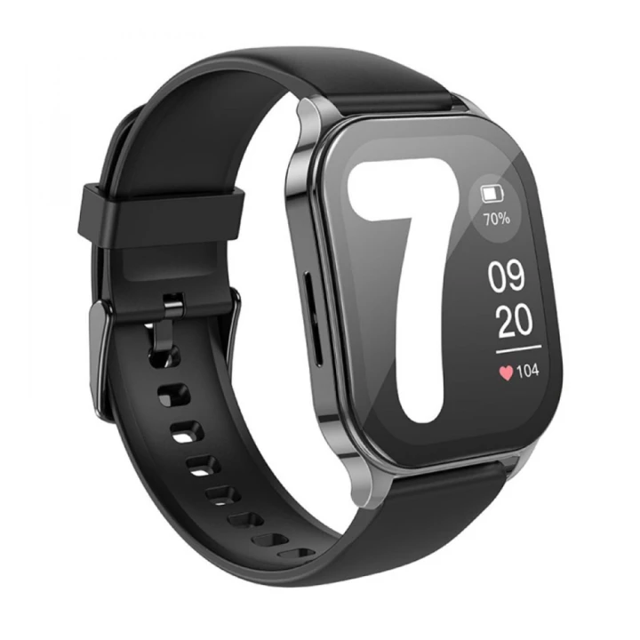 Смартгодинник Hoco Y19 IP68 AMOLED з ударостійким корпусом, Black