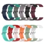 Ремешок Silicone для смарт-часов Amazfit Bip 5 22mm красный