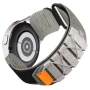 Ремінець Nylon Military для смартгодинників Xiaomi Redmi Watch 5 Lite / Watch 5 Active 22mm сірий